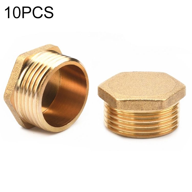 Hexagon Plug Male Thread, Caliber:2 Point