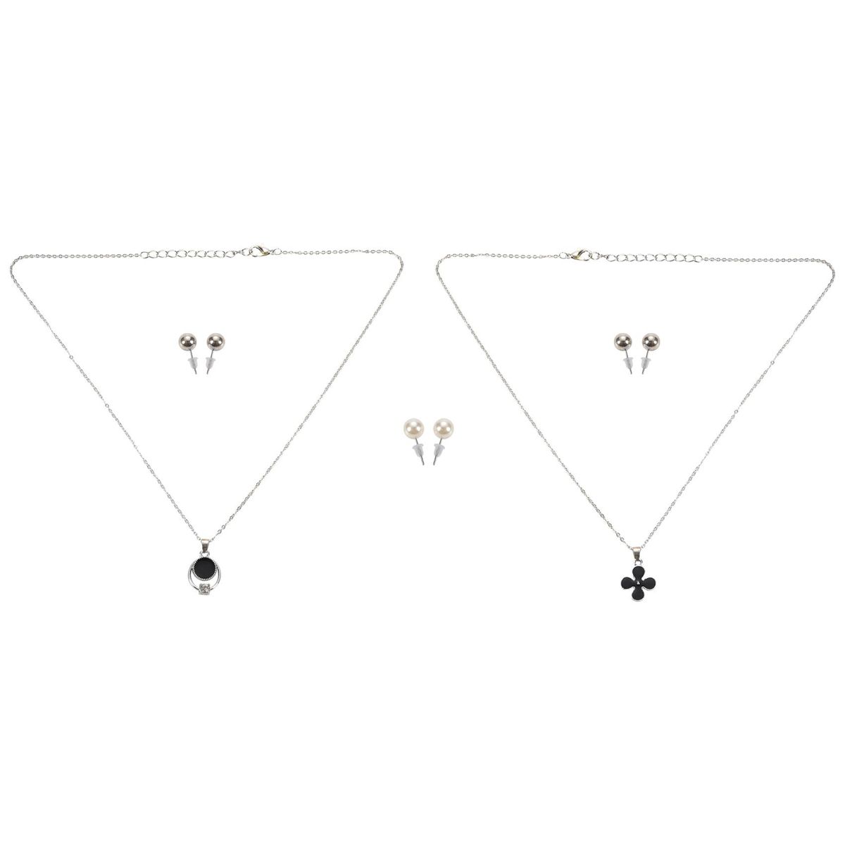 Fashion Jewelry Set for Women Butterfly Moon NeckStud
