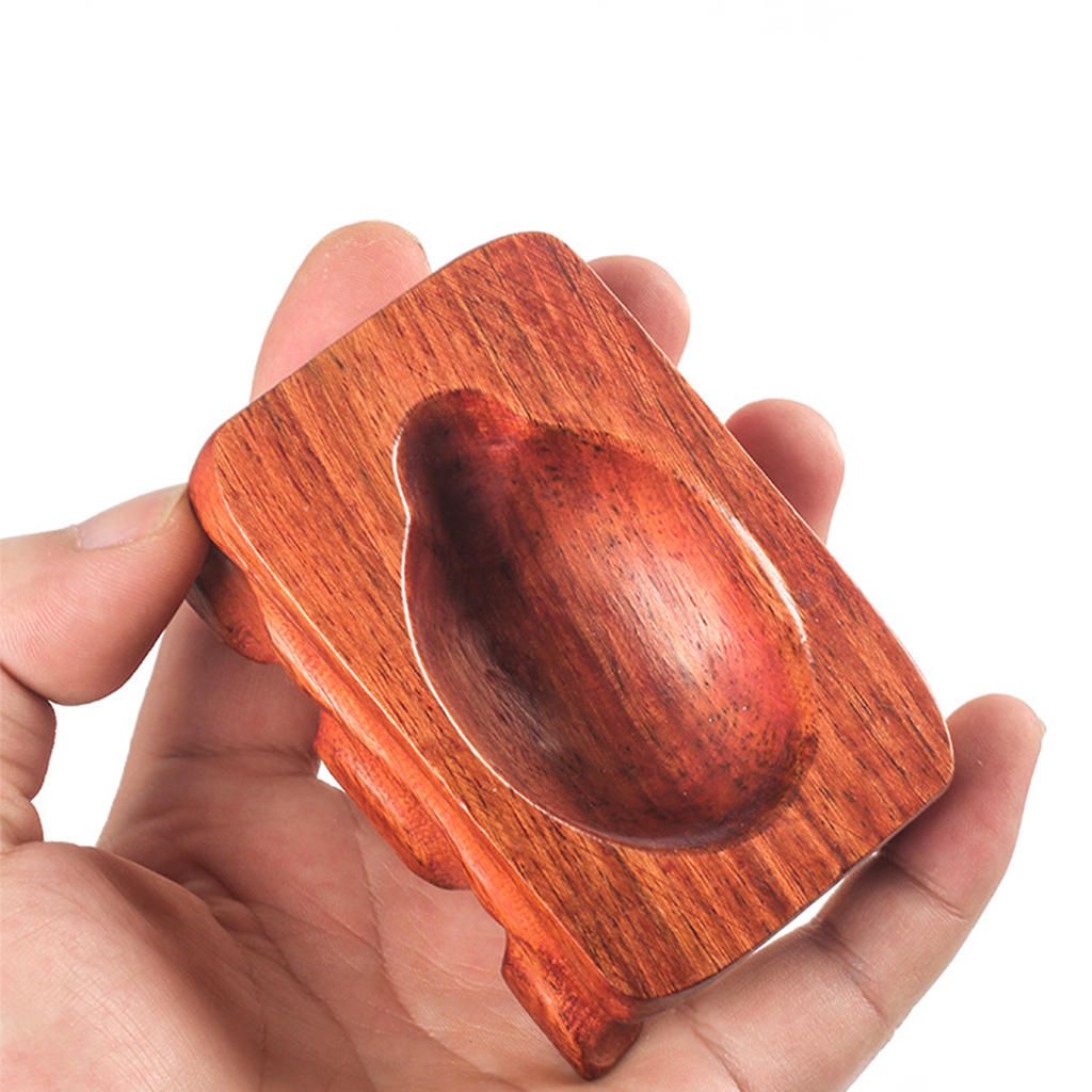 Wooden Pipe  Stand Home Desktop Decor Smoking Accessories