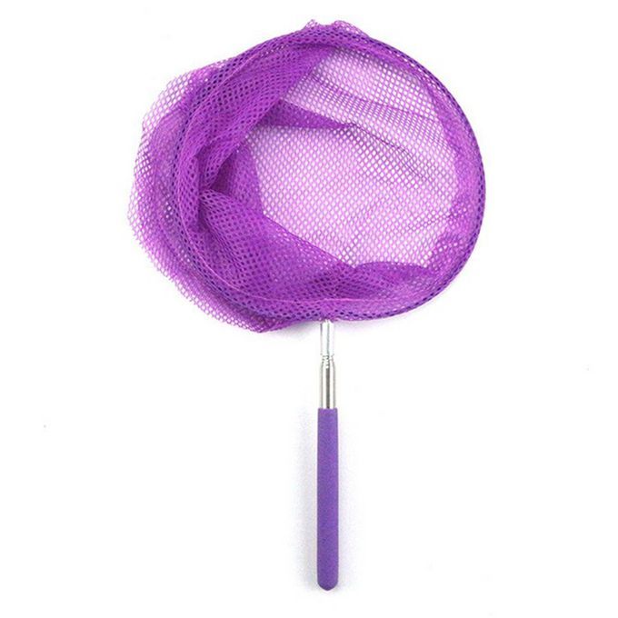 Net Boys Fish Mesh Holder Landing Extendable Telescopic Purple