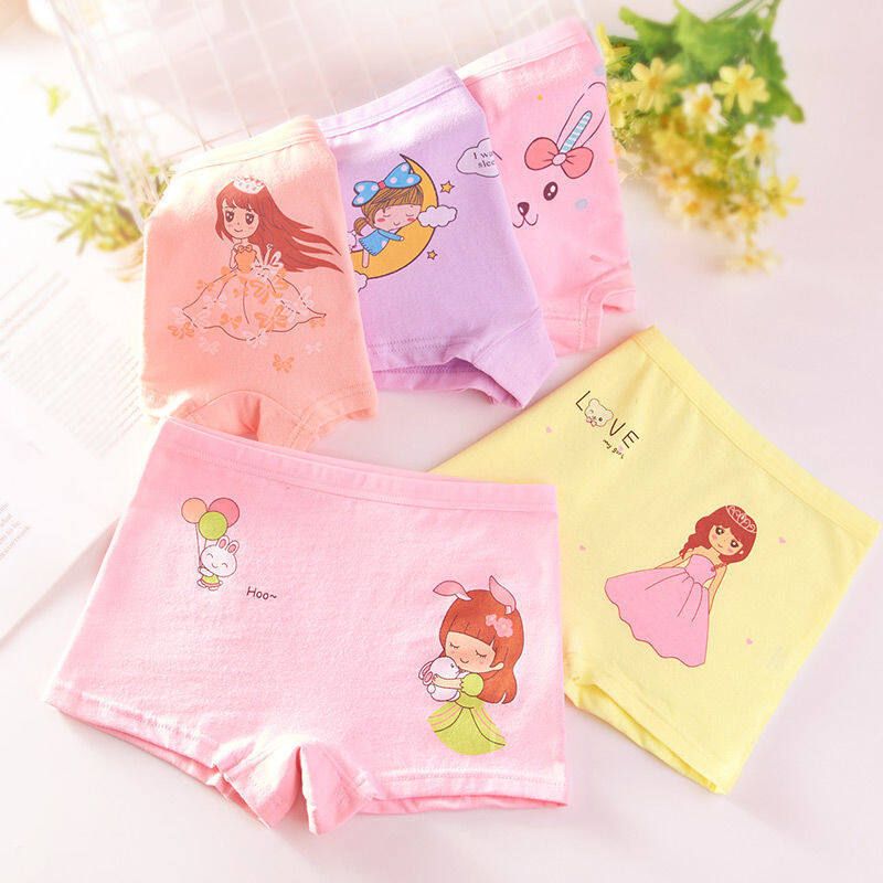 Little Girls Teenagers Character Pants 6 In 1 For 4- 12yrs
