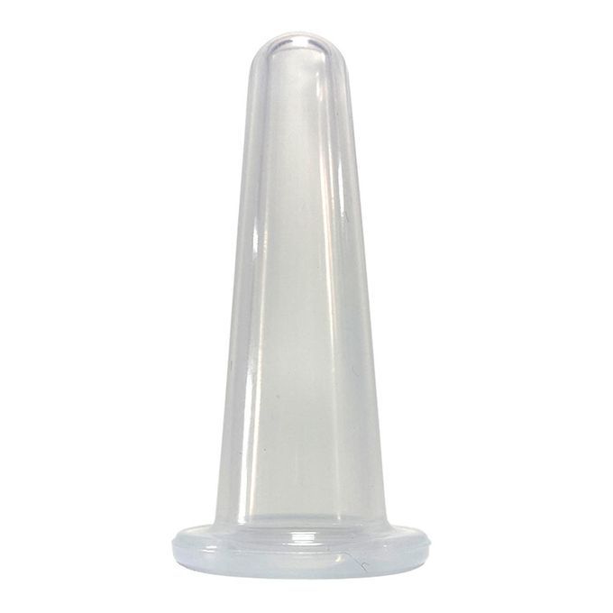 Mini Facial Face Eye Silicone Cupping Vacuum Suction  Clear 3