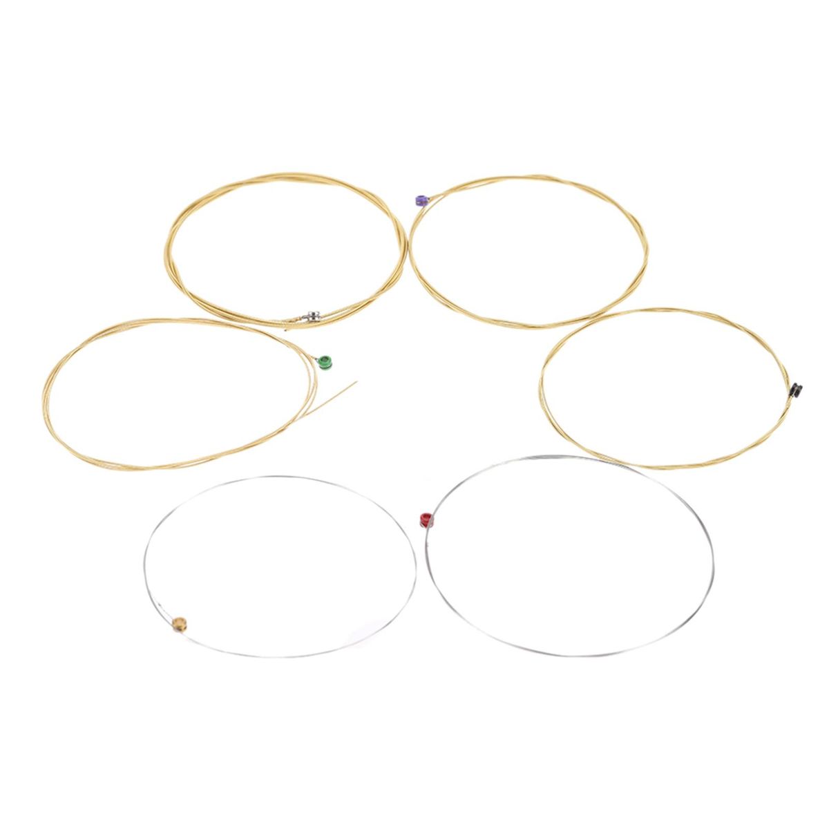 Orphee TX620 6pcs  Acoustic Folk Guitar String Set (.010-.047)  Phosphor Bronze Extra Light Tension