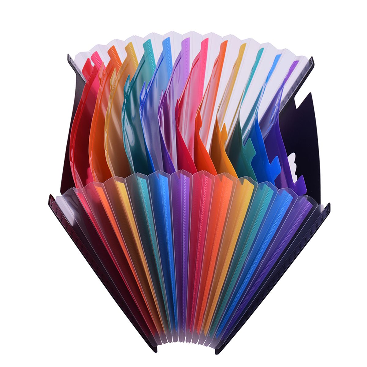 12 Pockets File Folder Organizer Expanding File Folder