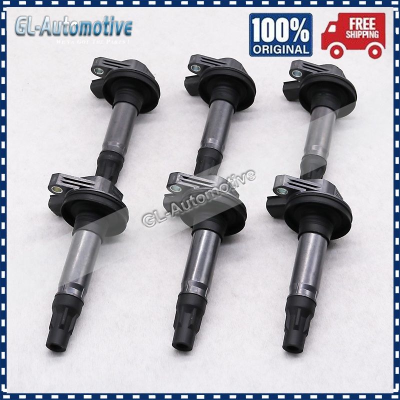 6PCS Ignition Coil Fits 3.5L 3.7L For Ford Edge Explorer F-150 Flex Fusion