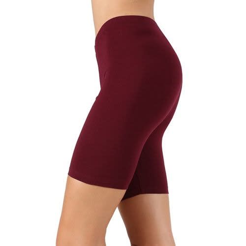 Biker Short Tight - Dark Red