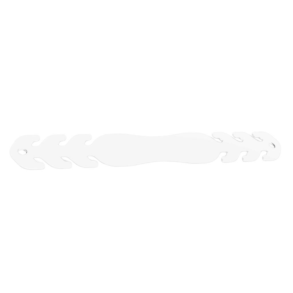 1x Mask Ear Cord Extension Buckle Adjustable Ear Hook Prevent White
