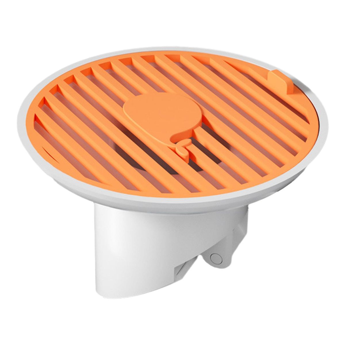 Whale Magnetic Drain Cover Versatile Kitchen Bathroom Odor-proof Orange