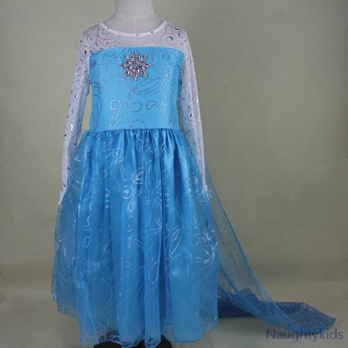Frozen Elsa Dress Costume And Cape