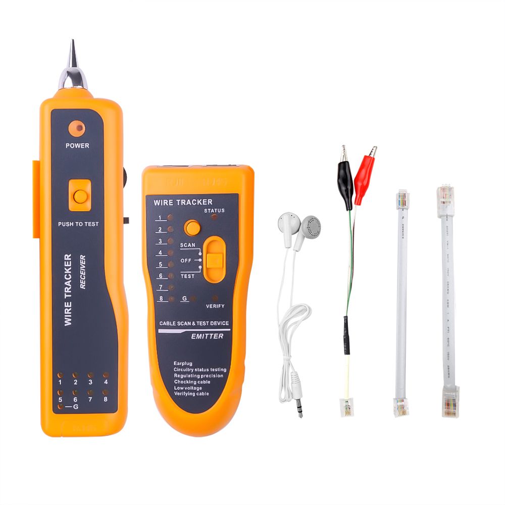 Kebidumei Telephone Wire Tracker Tracer Toner Ethernet LAN