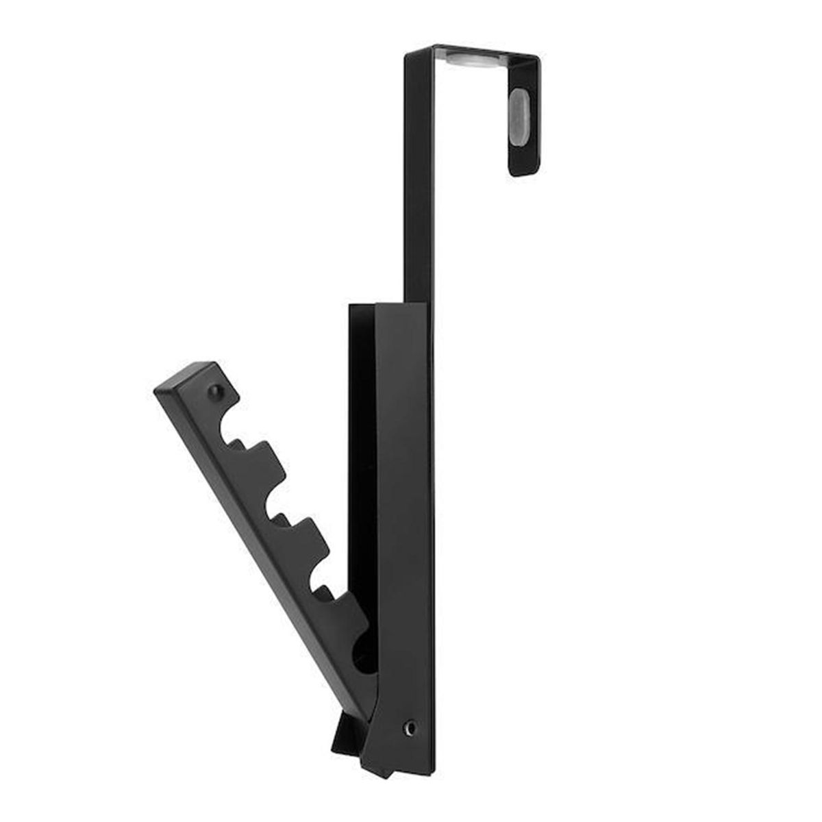 Space-saving Wall-mounted Coat Hanger Retractable Indoor for Bedroom Black