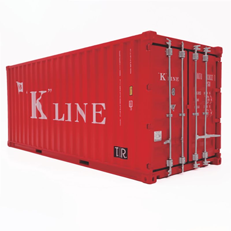 Diecast Truck Model 1/20 Scale Container Box Model Toy Die-cast  Ocean Shipping