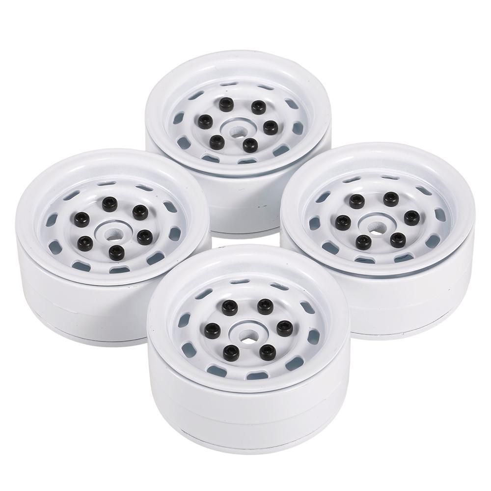 4pcs AUSTAR AX-618WH 1.9inch Metal Wheel Hub Rim Set for Axial SCX10 RC4WD D90 1/10 RC Rock Crawler Car