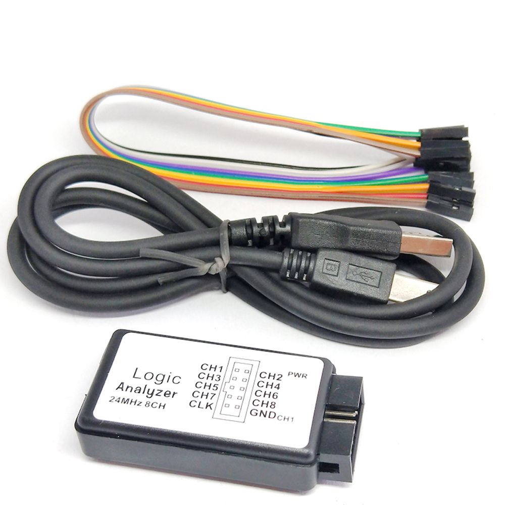USB Logic Analyzer 24M 8CH Microcontroller ARM FPGA Debug