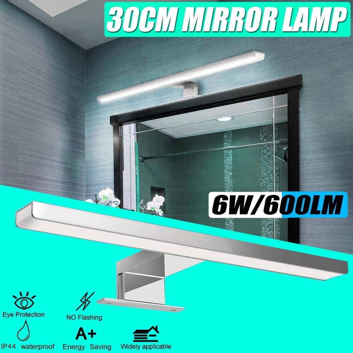 6W/600LM LED Strip Light Kitchen Cabinets Plinth Desk White Mirror Makeup Lamp