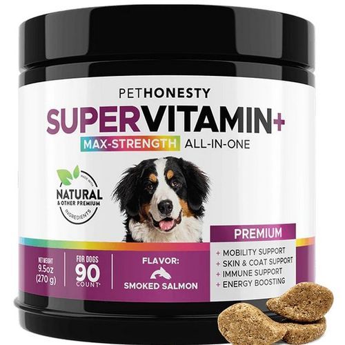 SuperVitamin+ Chews Dog Heart,liver, Kidney & Brain Health