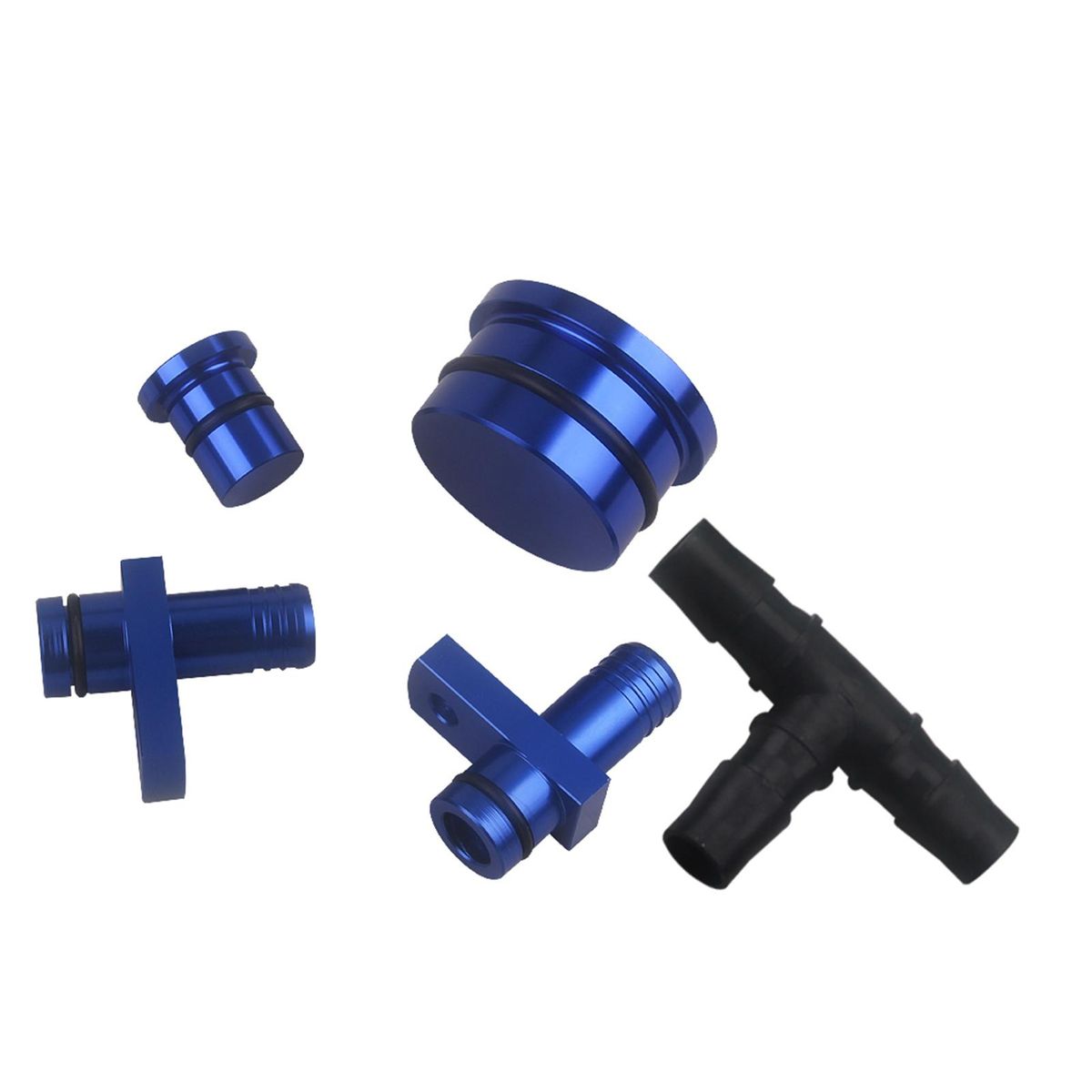 LLY LBZ LMM PCV Reroute & Resonator Delete Kit Replacement for Duramax 2004.5-10 Diesel 6.6L