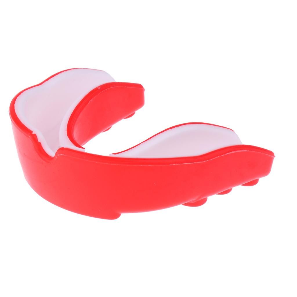 Eva Mouth Guard Rubber Mouth Guard Mma Guard Tooth Protection Red