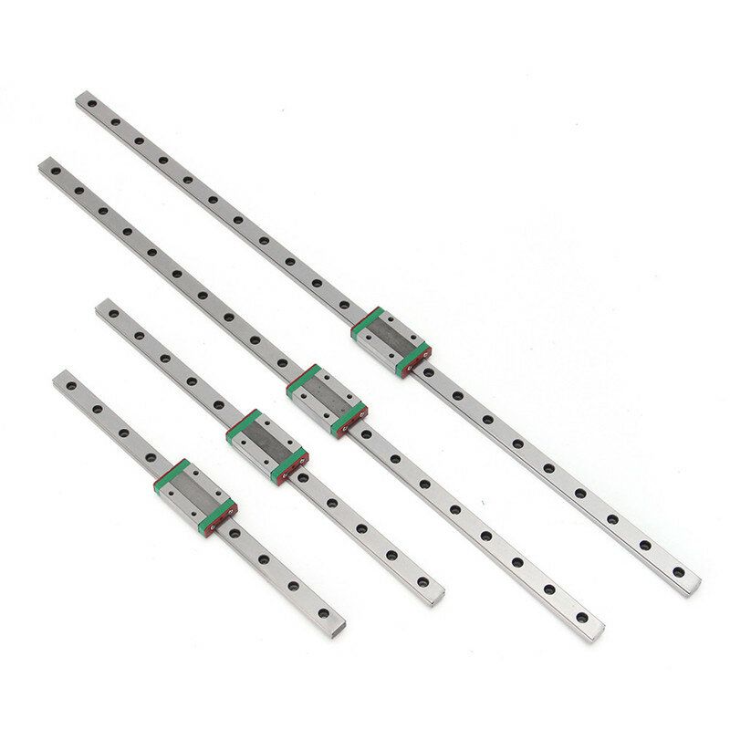 Drillpro MGN12 100-1000mm Linear Rail Guide With MGN12H