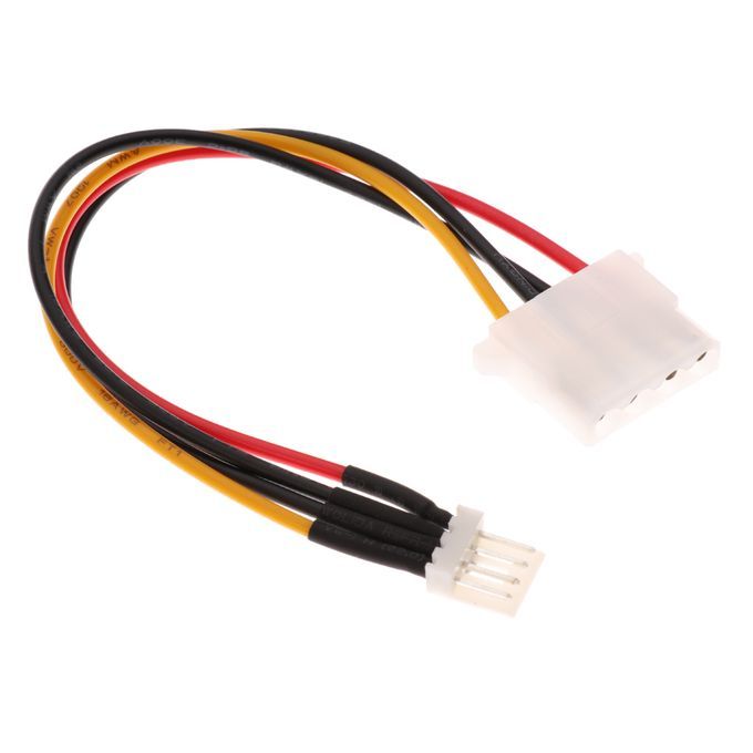 4Pin Floppy Drive Male To 4Pin Female Power Extension Cable Adapter