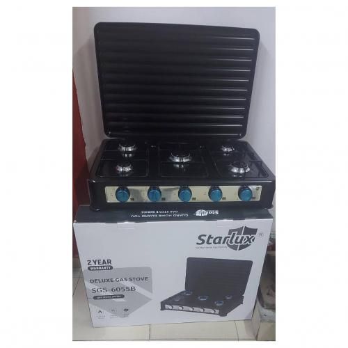 Deluxe 5 Burner Counter Top Gas Cooker