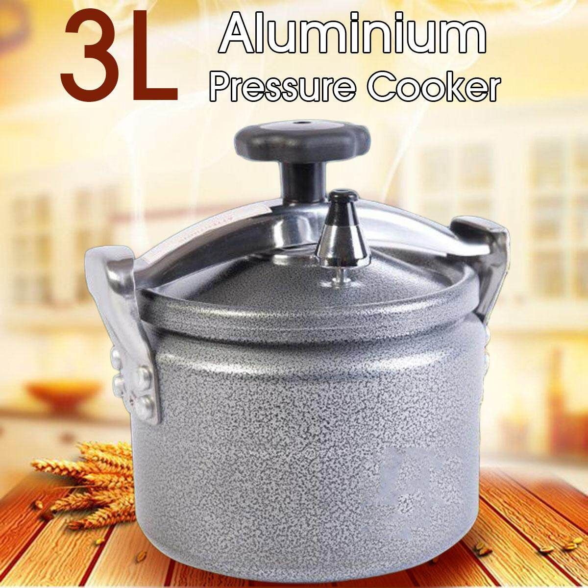 3L Portable Aluminium Rice Cooker Stovetop Cooking Pot Travel Camping