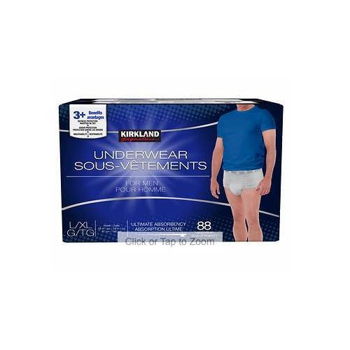 Men Protective Underwear , Large / X Large - 88 PACK