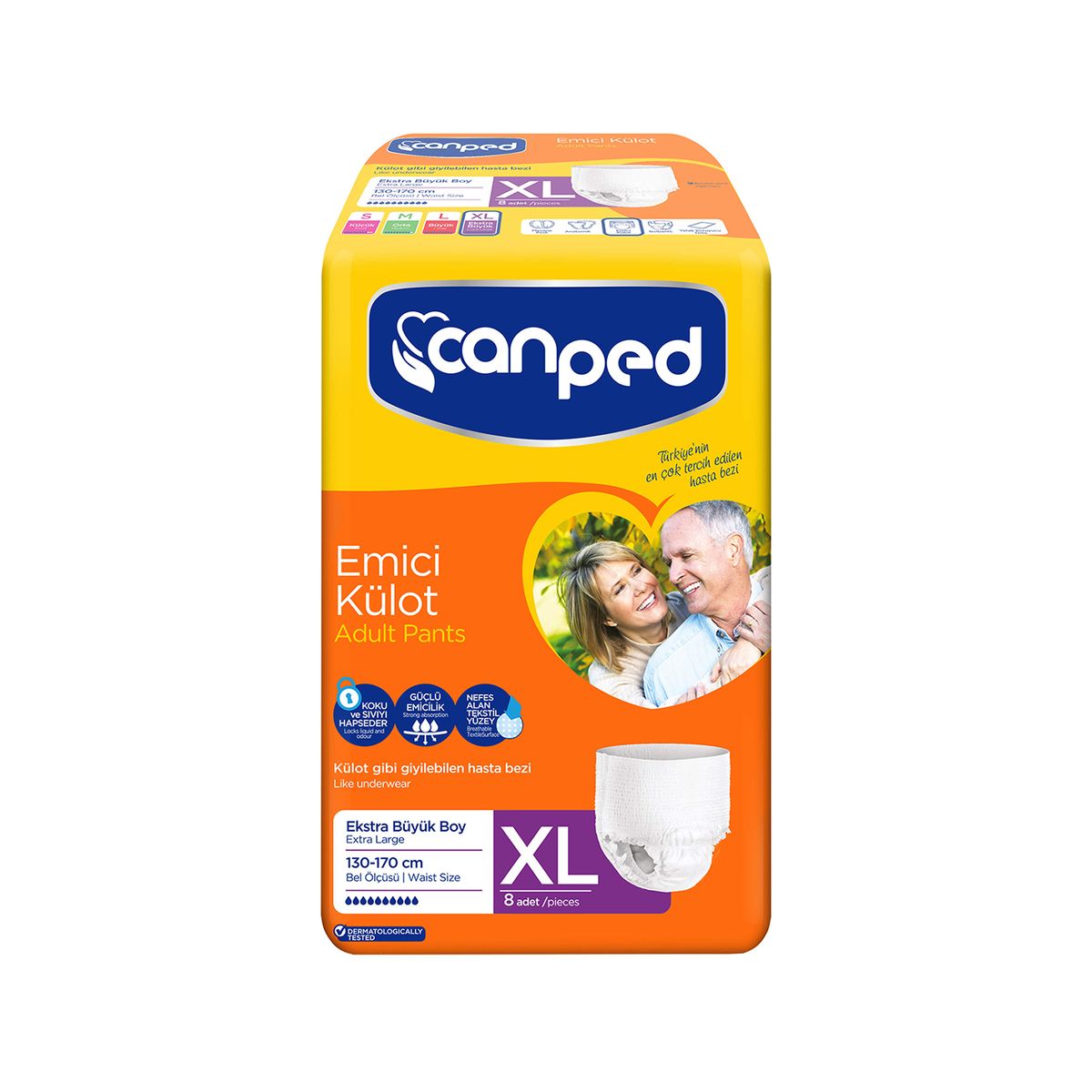 Adult Diaper - Adult Pants - XLarge, 8pcs