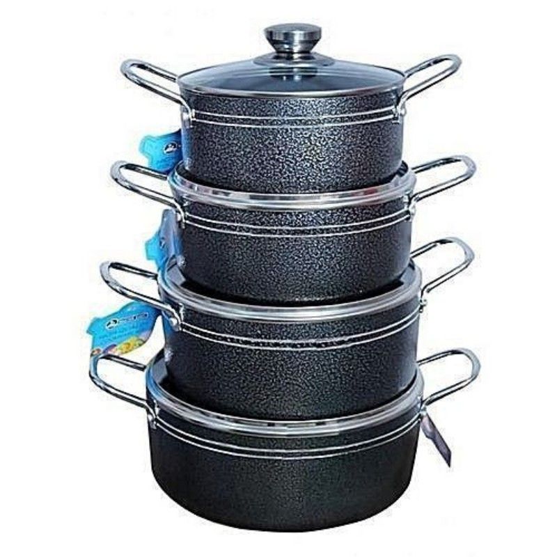 8pcs  Non Stick Pot Set