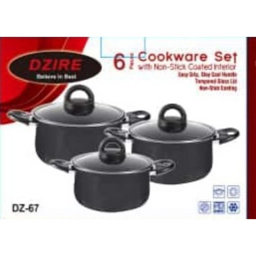 6pcs Non Stick Pot Cookware Set