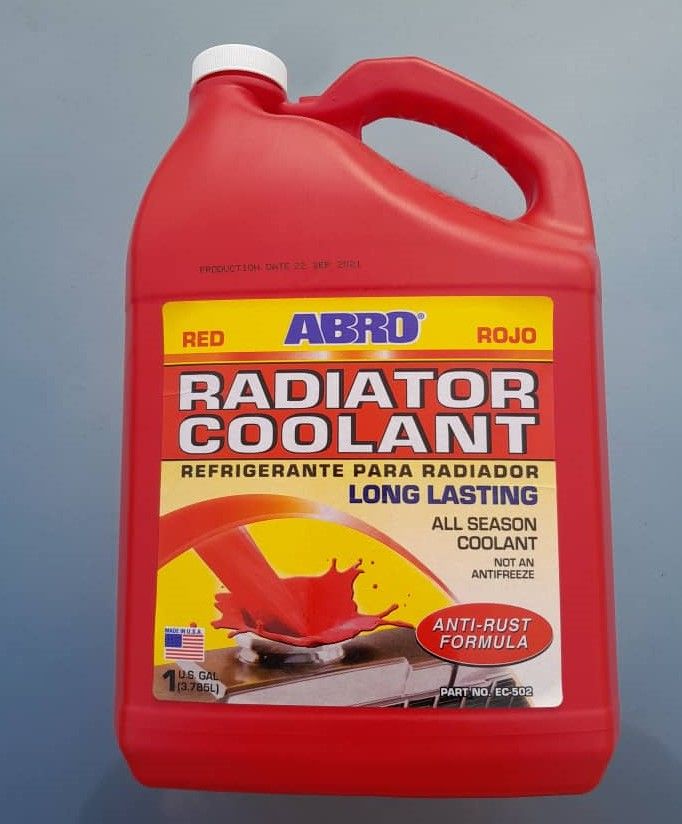4 LTRS RED RADIATOR COOLANT