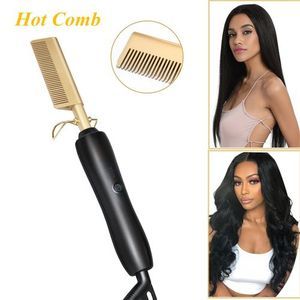 Hot Electric Heating Hair Straightener/Hair Curlier. Hair Straightener Comb