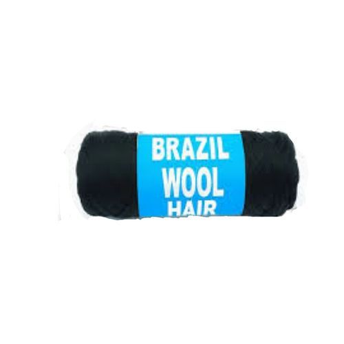Brazilian Black Wool Hair - 12pcs