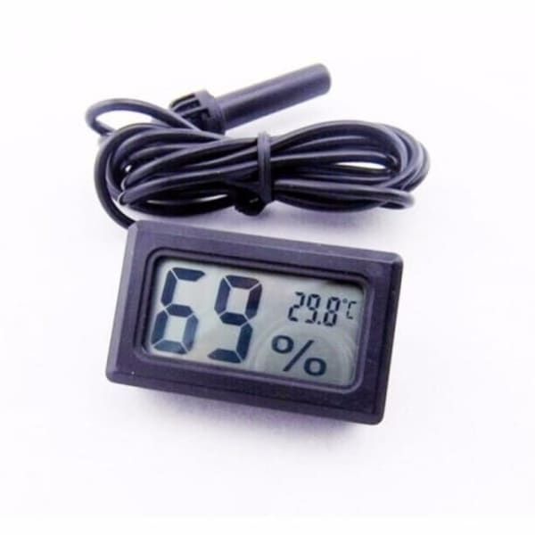 Digital Thermometer And Hygrometer For Incubator