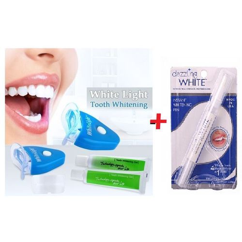 Light Laser Teeth Whitener Kit + Dazzling Removal Pen