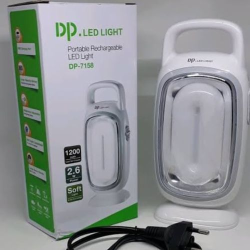 RECHARGEABLE EMERGENCY LIGHT WITH SOFT TOUCH CONTROL BUTTON
