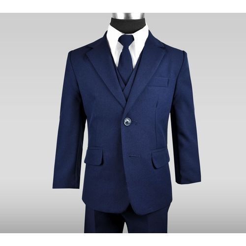 Boy's Suit - Navy Blue (3 Piece)