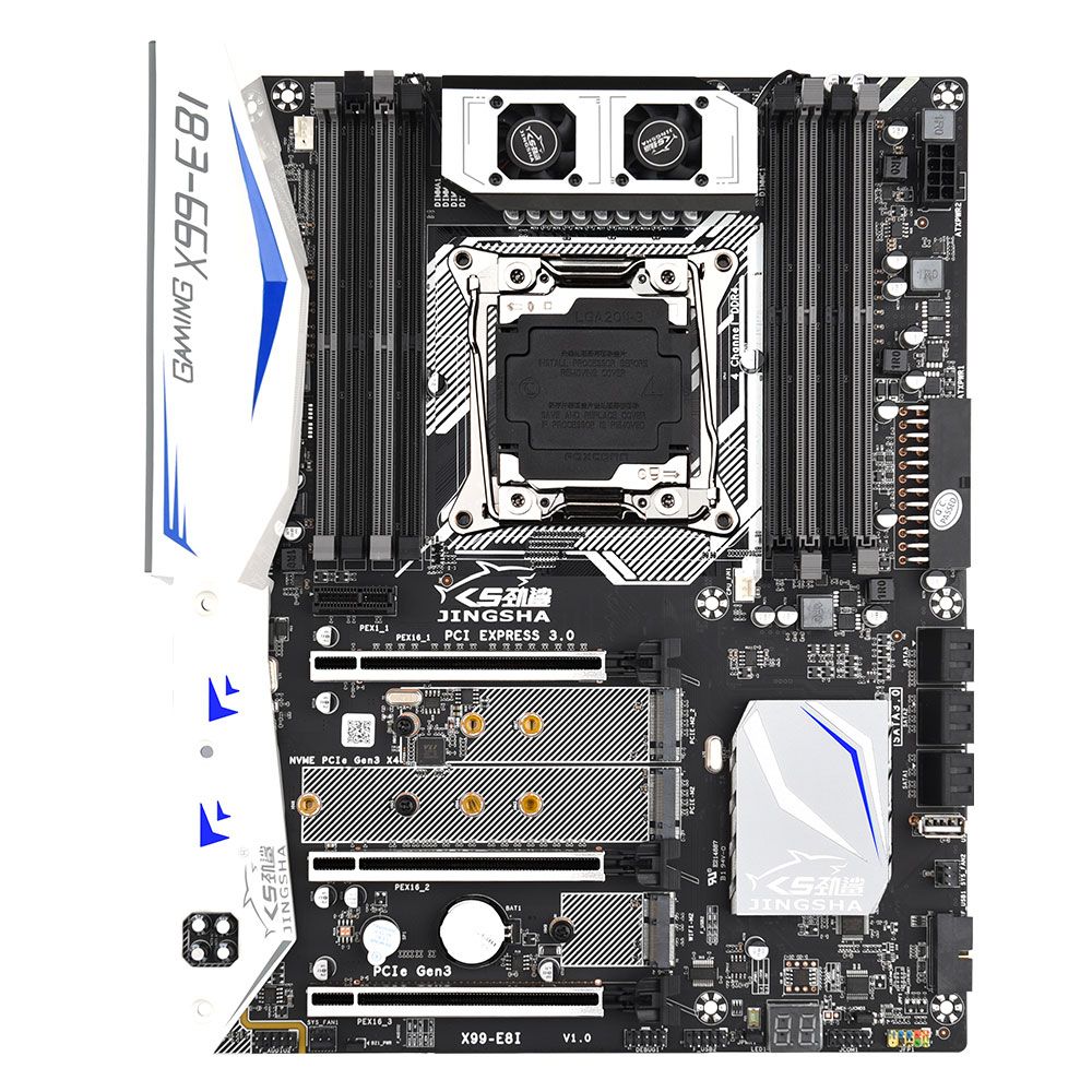 Jingsha X99-E8I Gaming Motherboard With 8 DDR4 Memory Slots