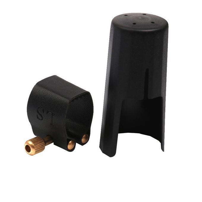 Leather Ligature Fastener And Plastic   For Clarinet Bakelite
