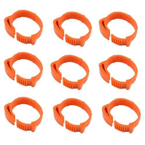 100Pcs Chicken Identification Leg Bands Tags