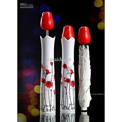 6pcs Bundle Rose Bottle Umbrella