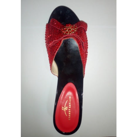 Grande Gaeller Heeled Slippers - Red