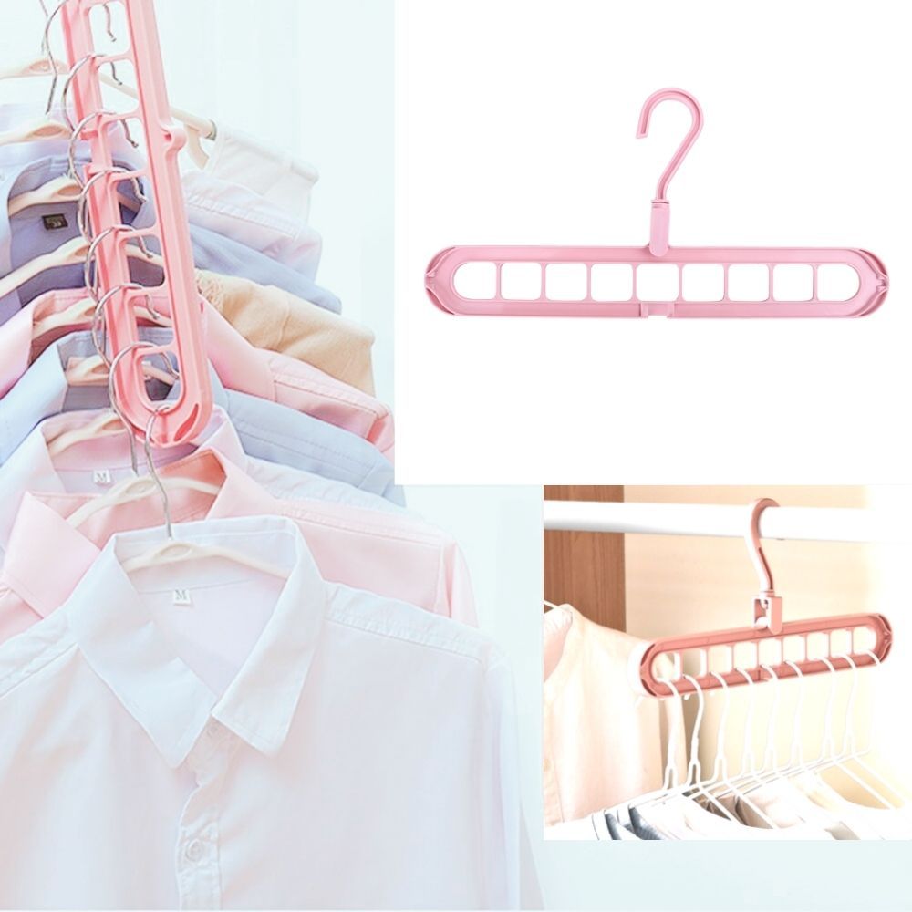 Plastic Hanger Organizer Saes Space & Storage Rack