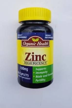 Zinc 100mg For Prostate And Immune Health