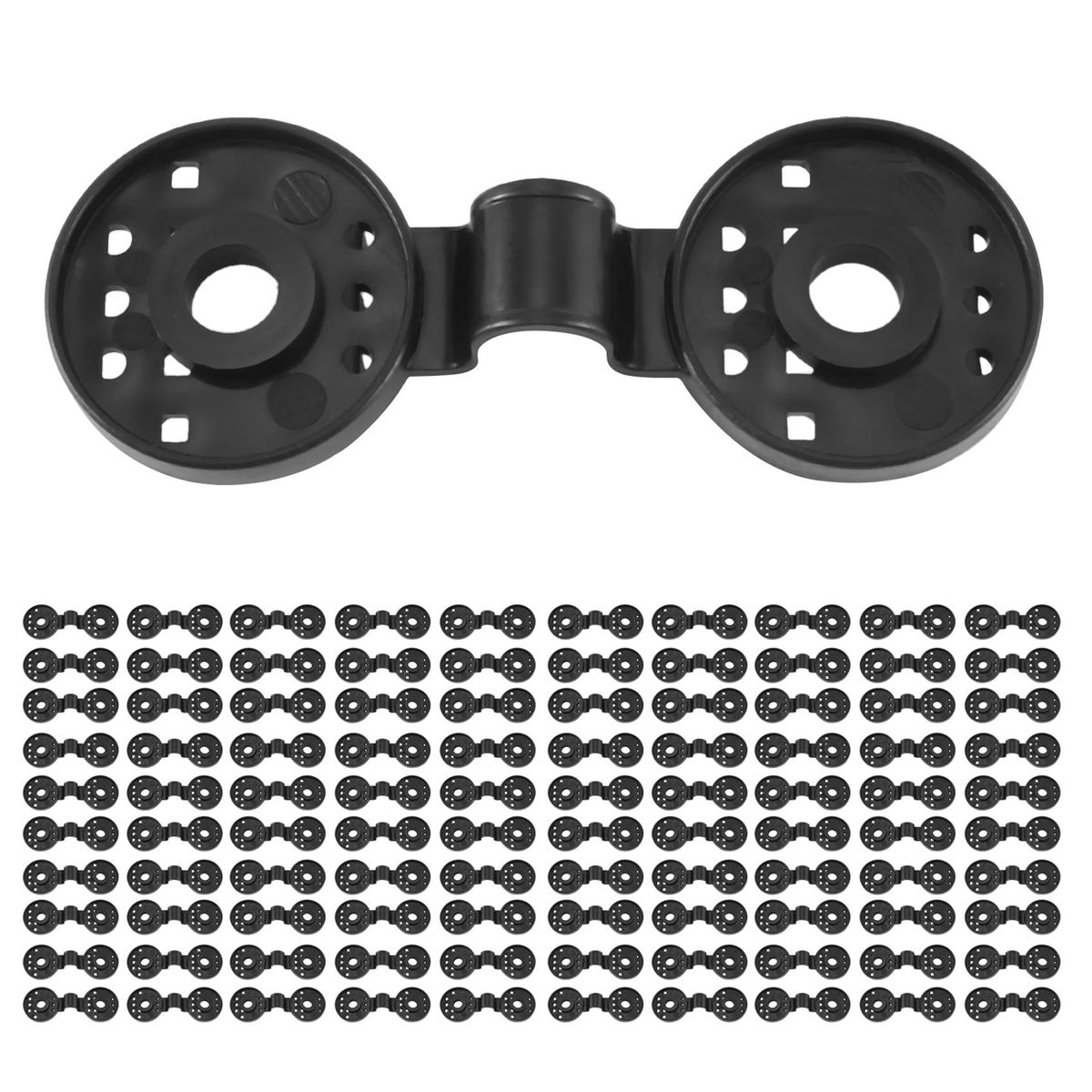 100PCS Clips Net Hooks Fixing Clips Shade Cloth Plastic