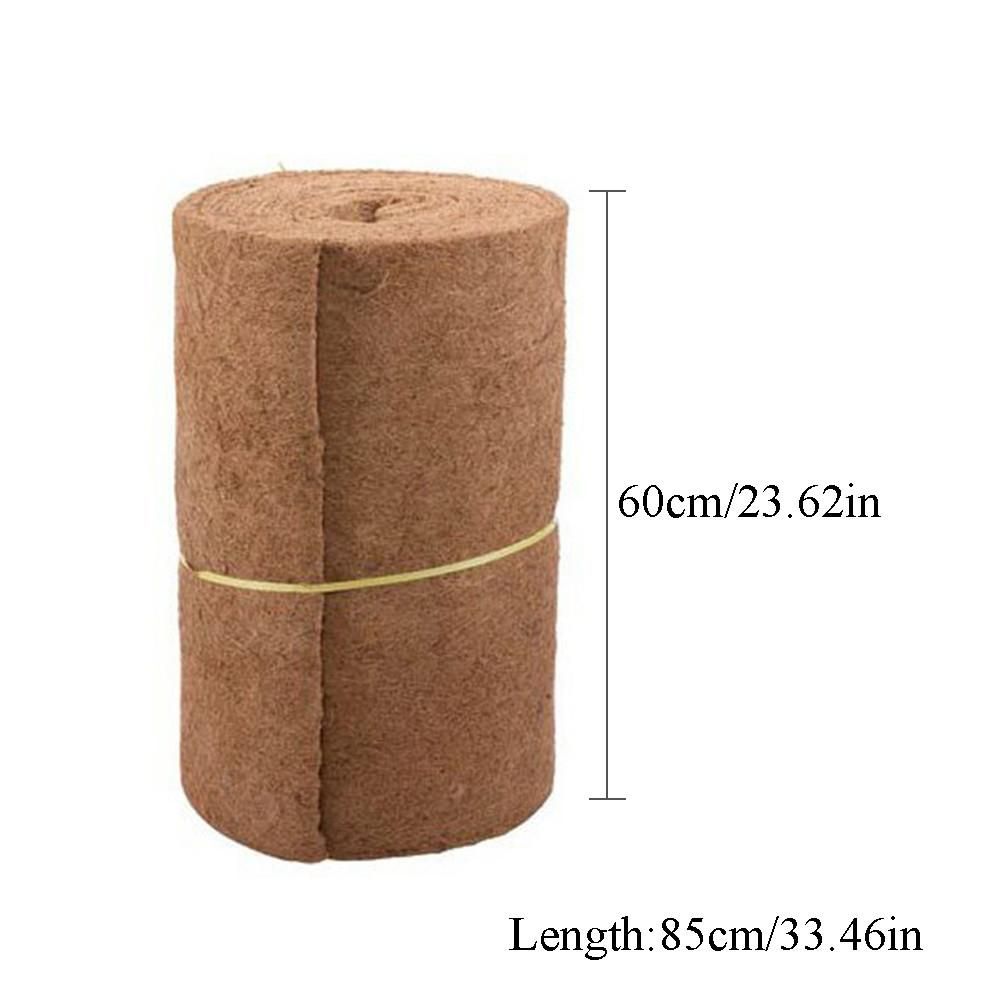 85cm Coconut Mat Natural Coconut Coco Liner Bulk Roll Coconut Palm Carpet For Wall Hanging Baskets Flowerpot Reptile Habitat Mat