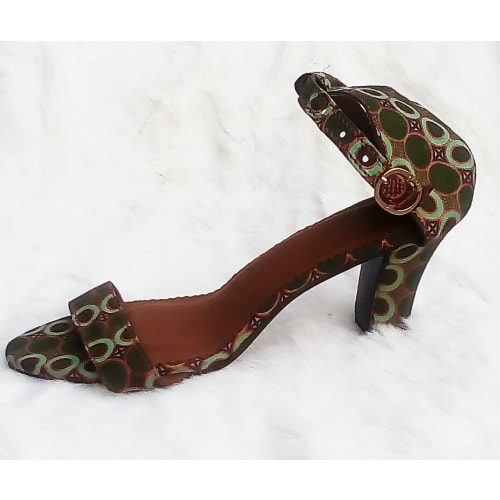Ankara Heels For Women