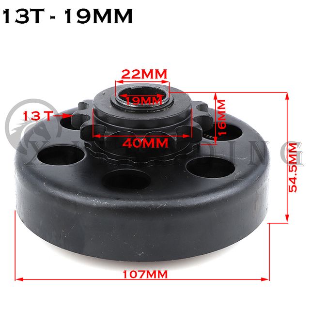 13T-19MM Centrifugal Automatic Clutch