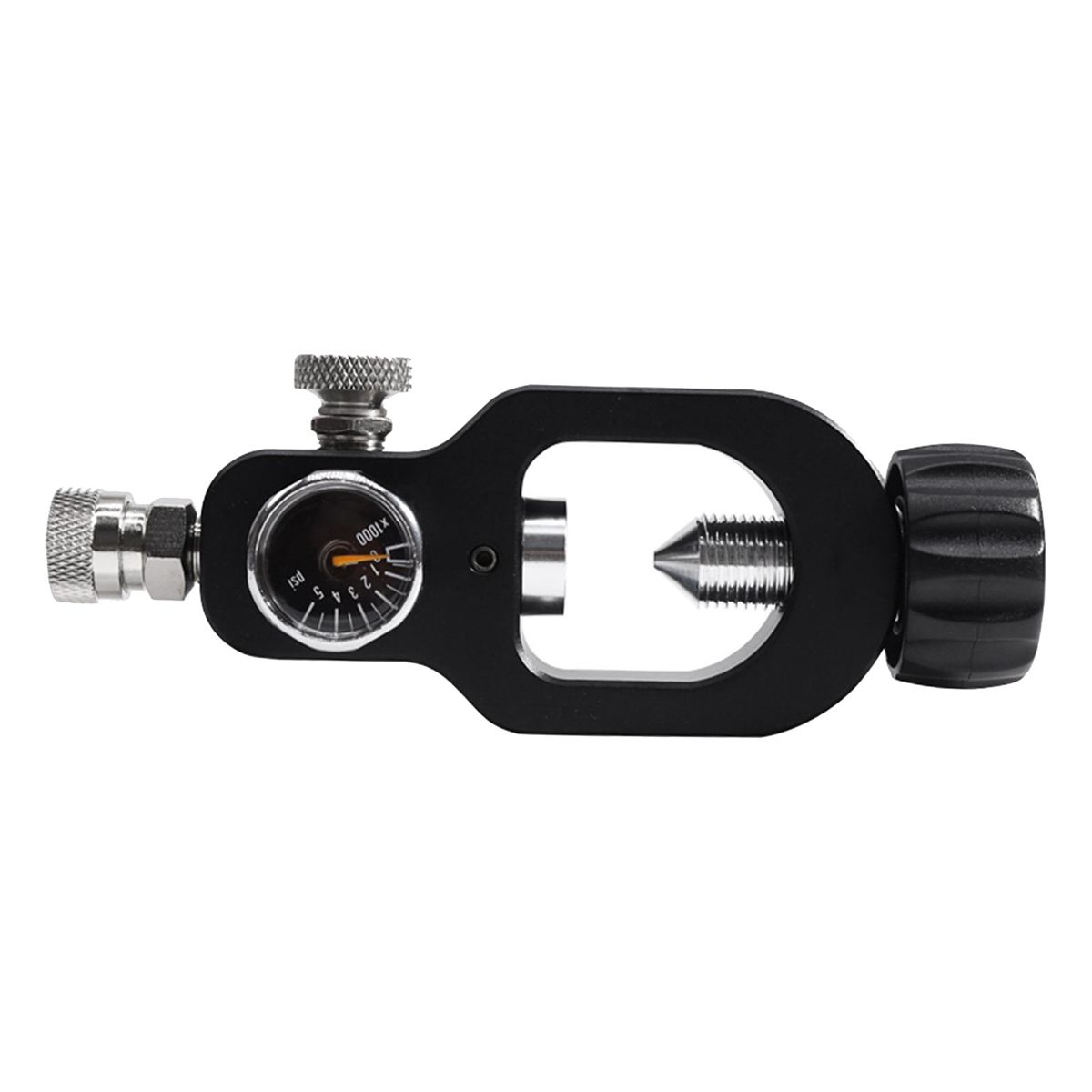 Diving Scuba Tank Refill Adapter Diving Oxygen Cylinder Refill Adapter Valve Scuba Adapter for Diving Equipment-Red