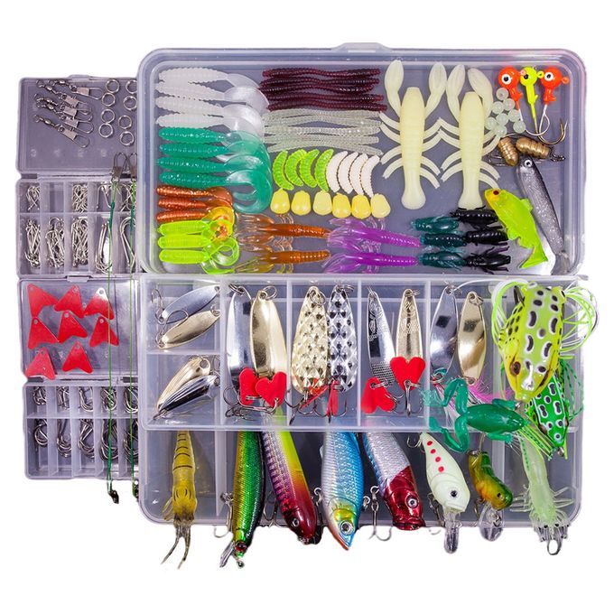 Kit Artificial Baits Accessories Jigs For Carp 234pcs